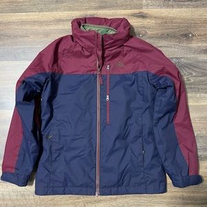 Kids L. L. Bean 3 in 1 Color-block Jacket, Size Medium (10/12)